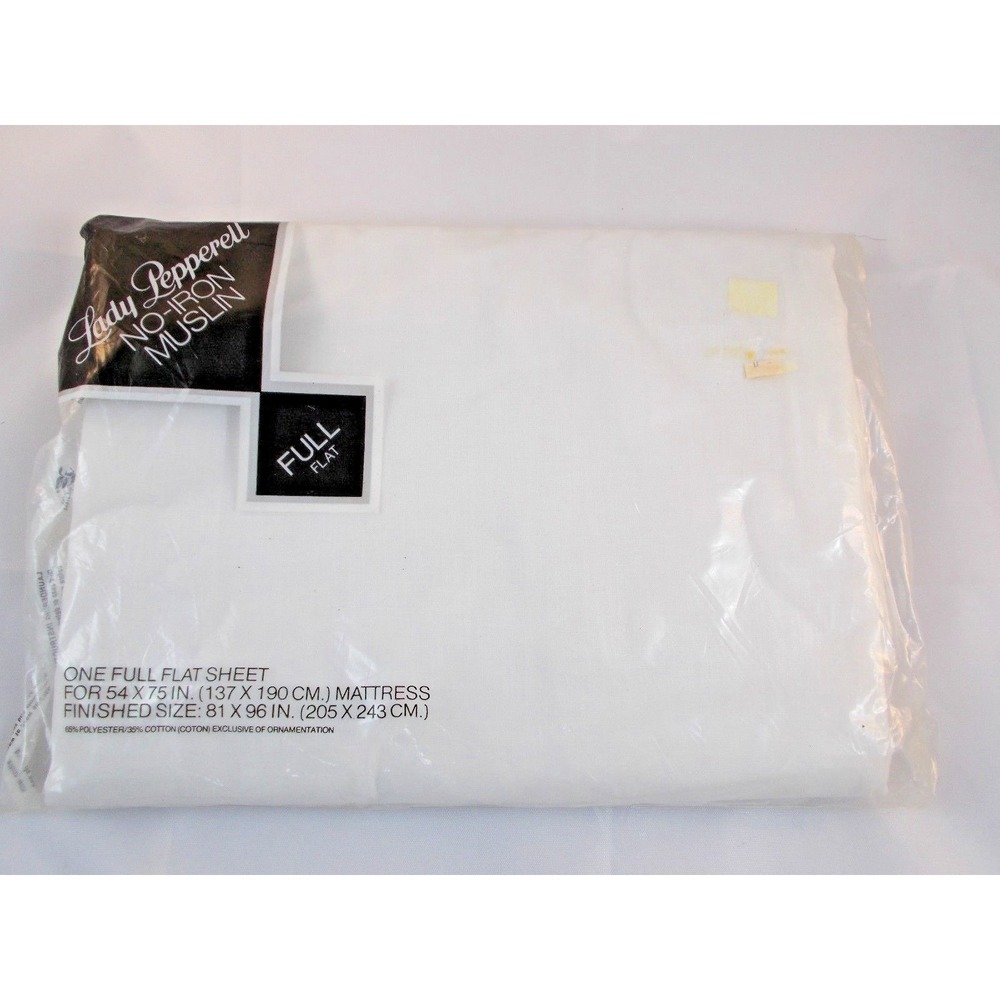 Lady Pepperell Full Flat Sheet 81 x 96